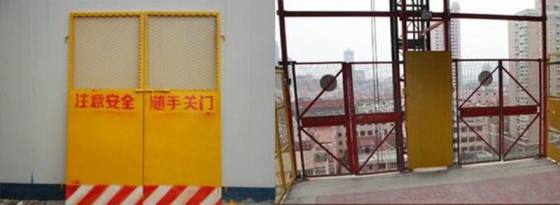 内江东兴区施工升降机防护门